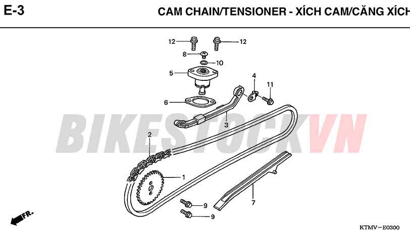 E-3_XÍCH CAM/CĂNG XÍCH CAM